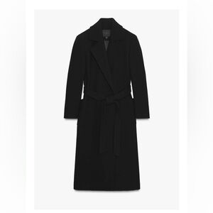 WOOL BLEND BELTED COAT ZW COLLECTION